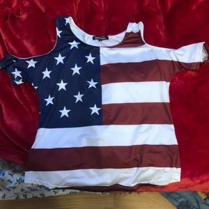 American flag shirt